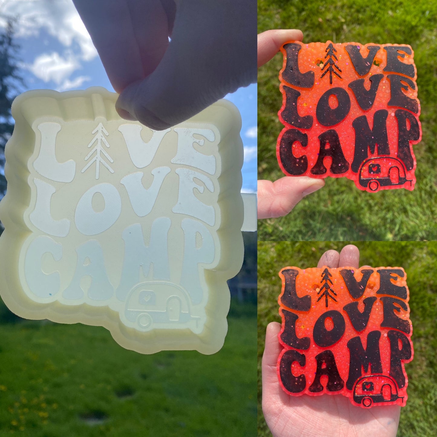 Live Love Camp Mold