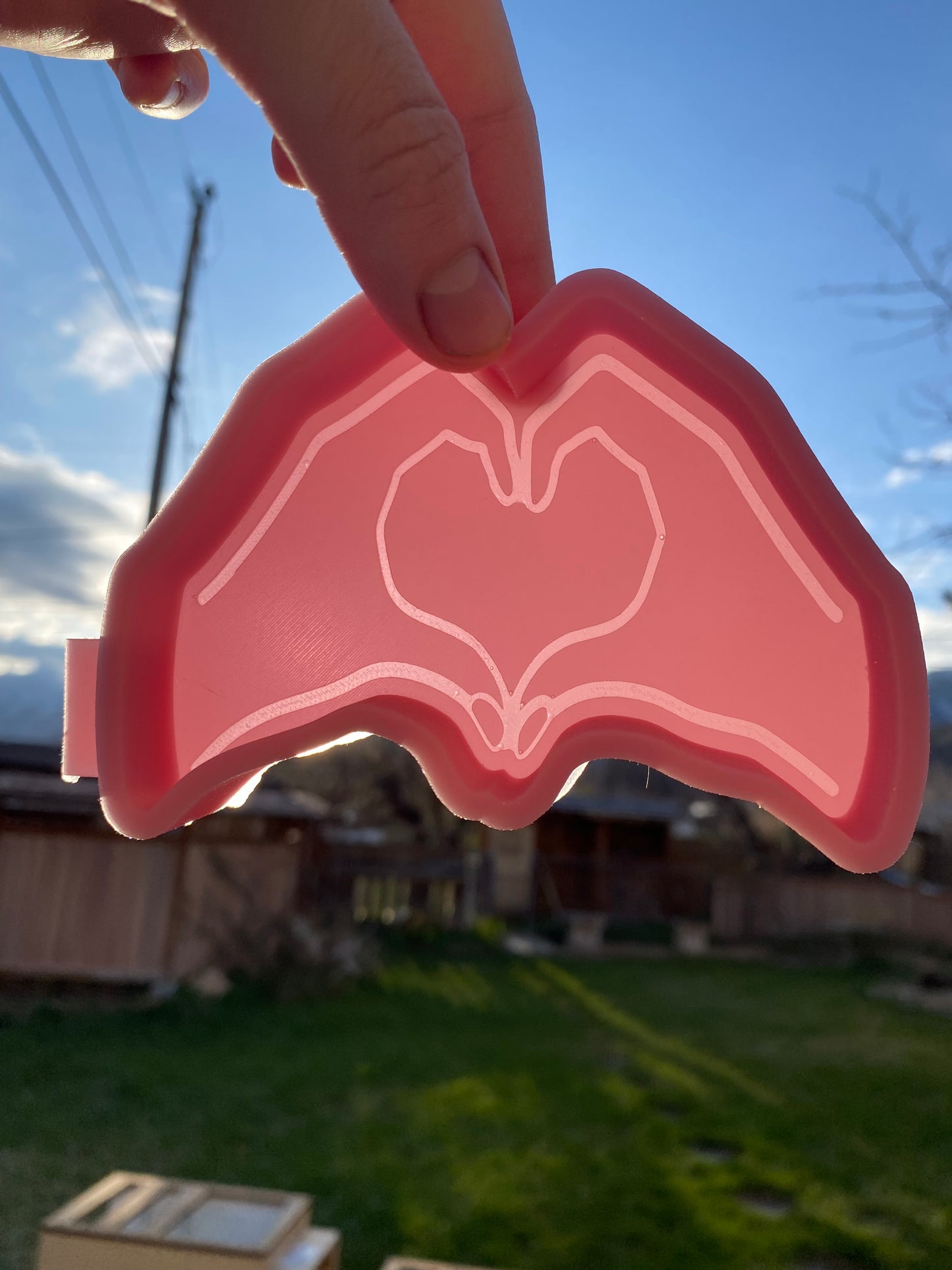 Heart Hands Mold