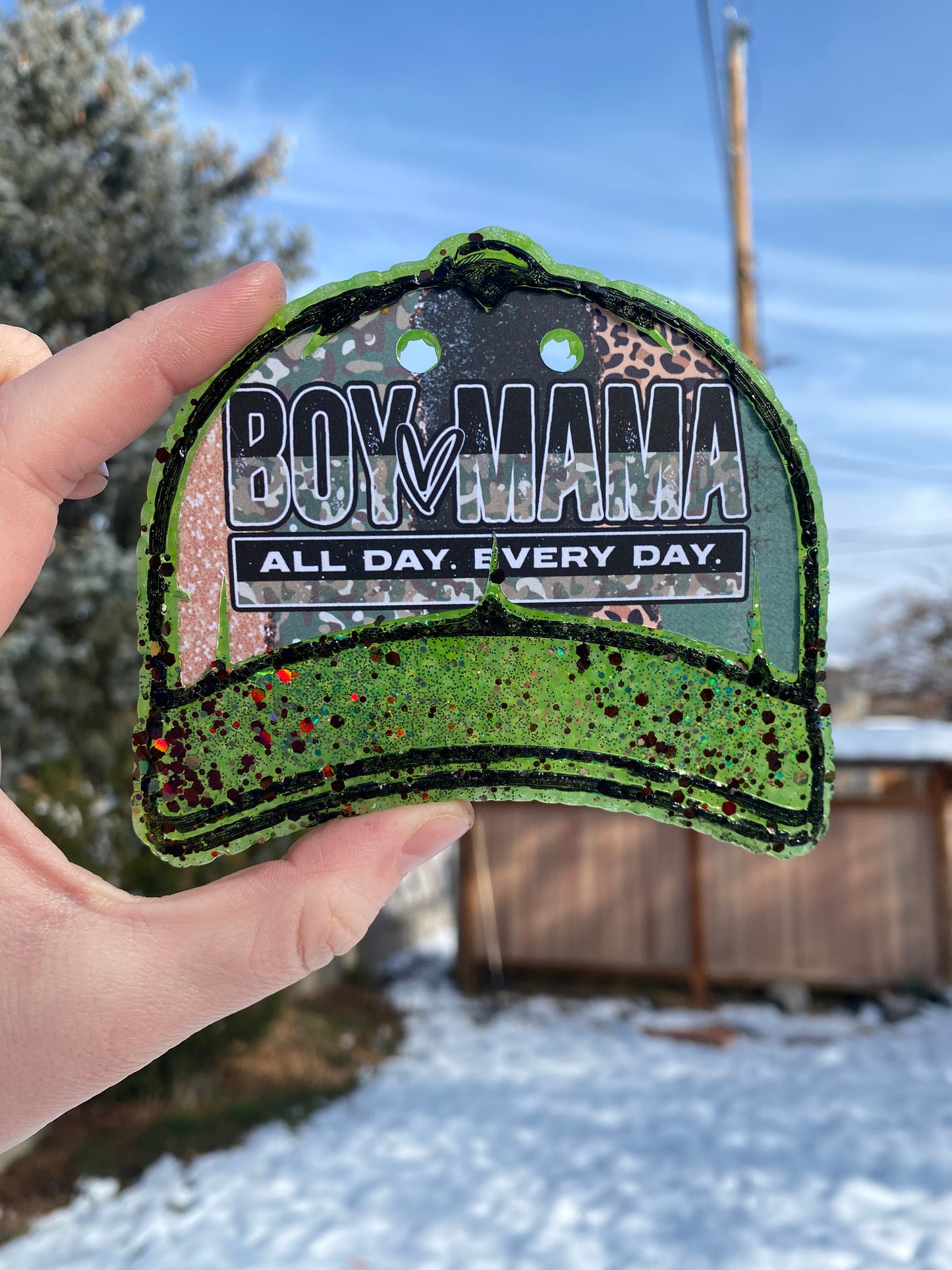 Boy Mama Baseball Cap