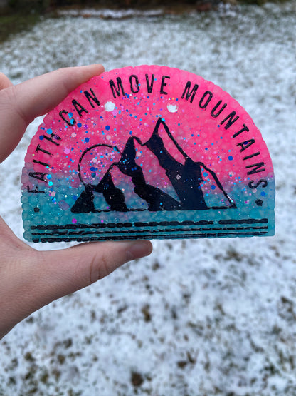 Faith Can Move Mountains Mold