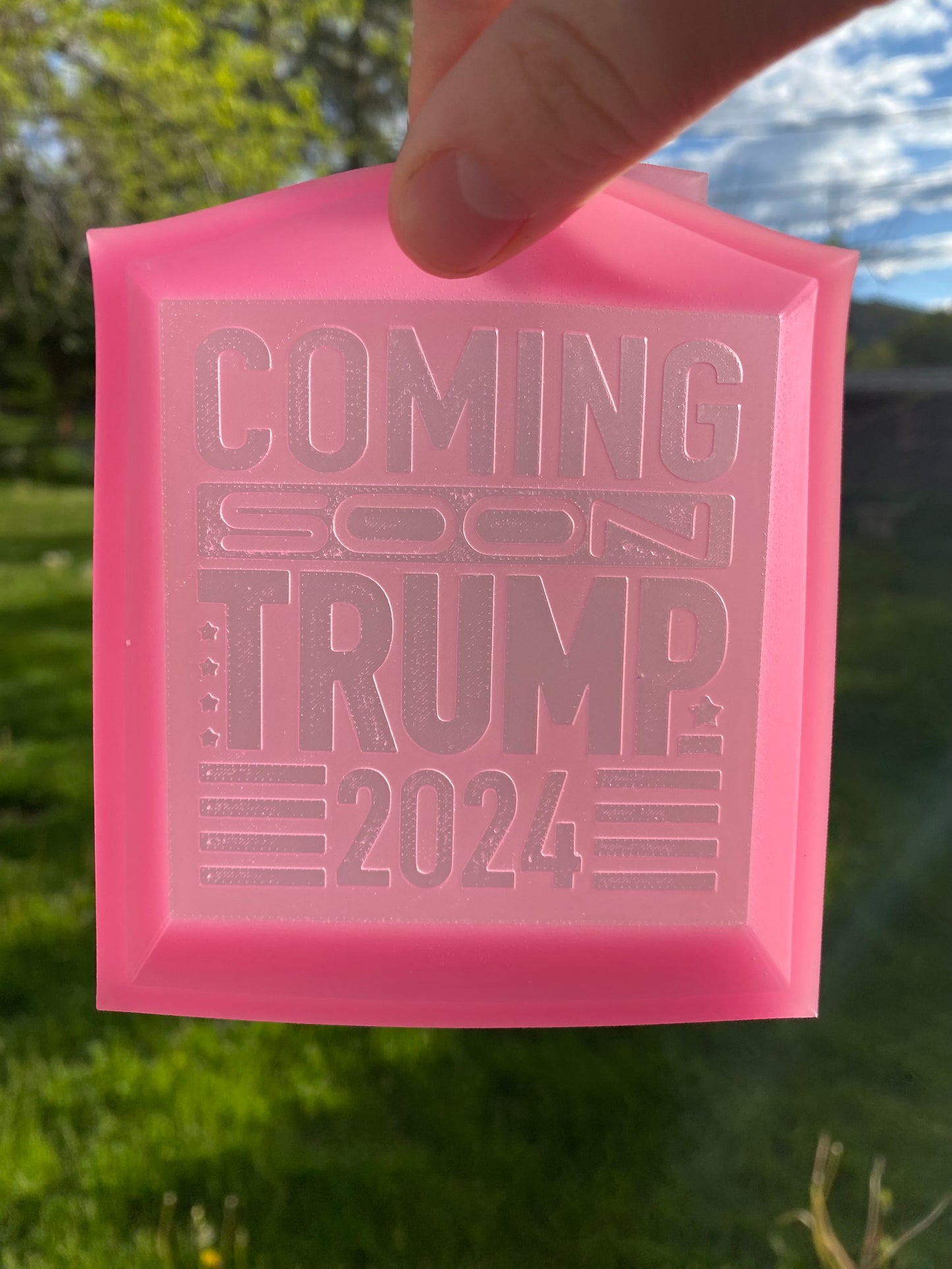 Coming Soon Trump 2024 Mold