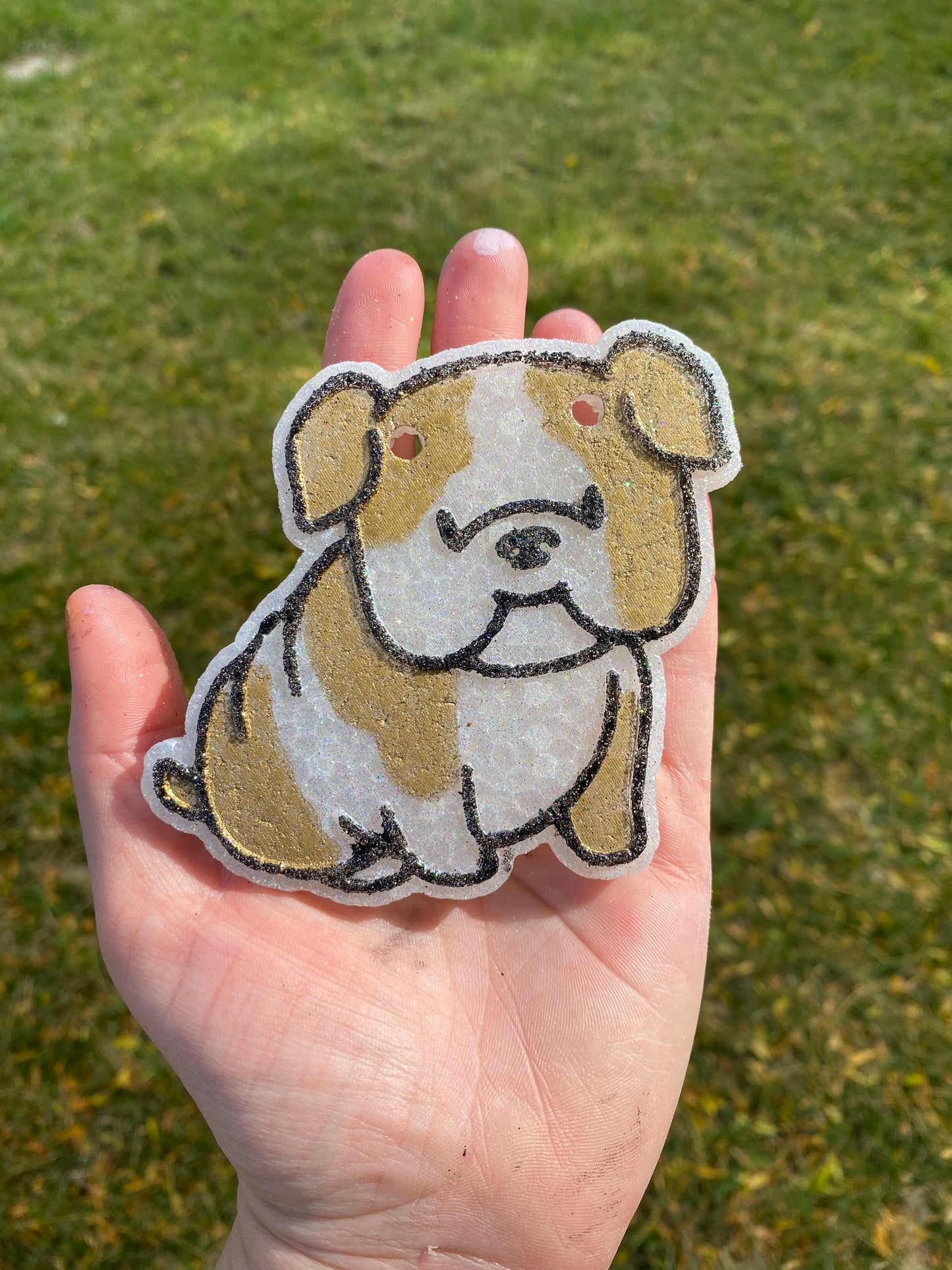 Bulldog Dog Freshie