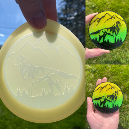 Wolf in Woods Mold