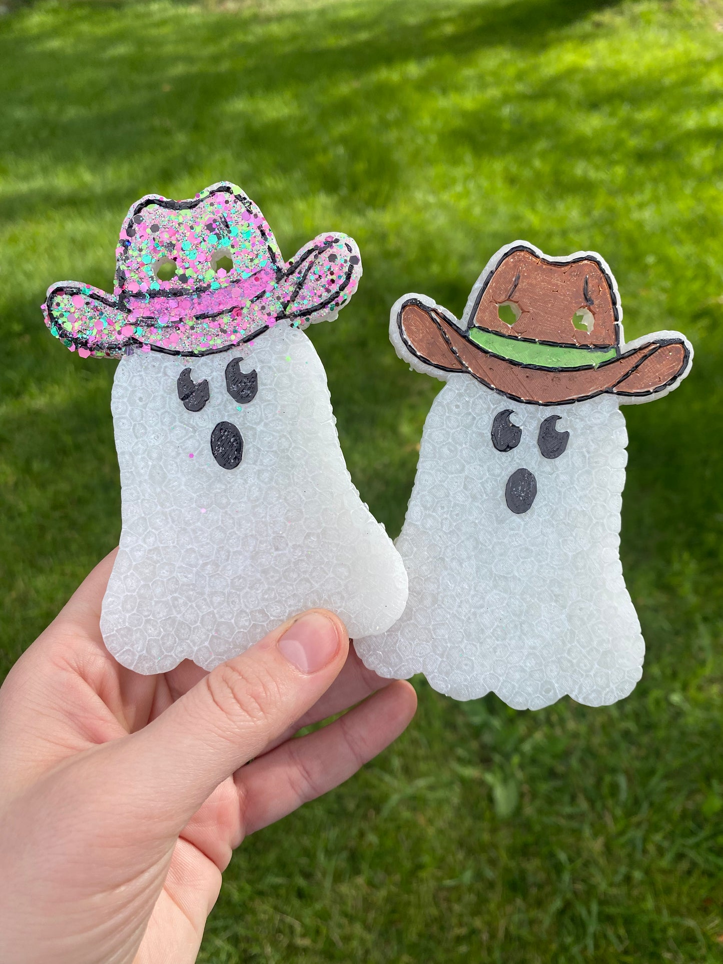 Cowboy Hat Ghost Freshie