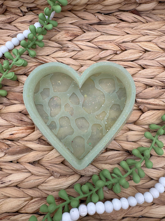 Cowprint Heart Mold - USED - E2