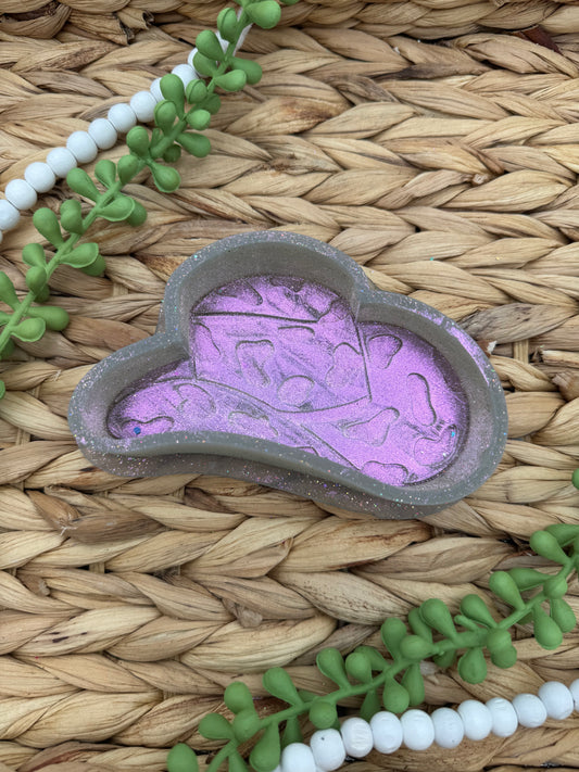 Cowboy Print Cowboy Hat Mold - USED - E2