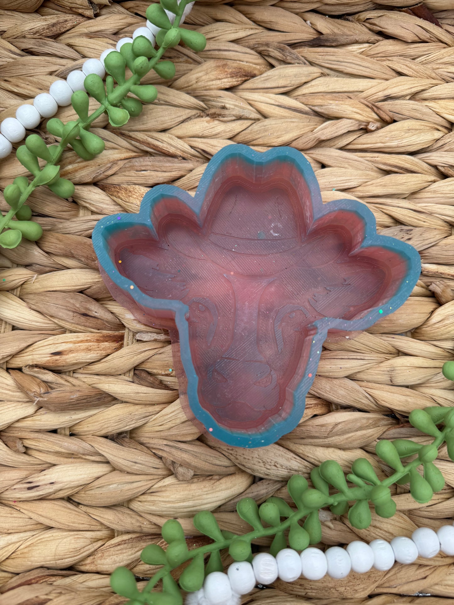 Cowboy Cow Mold - USED - Natollie