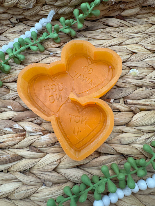 Triple Heart Stack Be Mine XOXO Hugs - USED - K&L