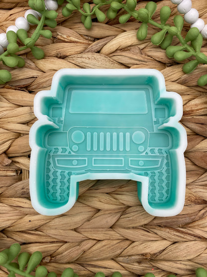 J Car Freshie Mold