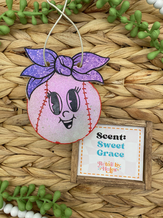 227- Baseball Bow Sport Mama -  Sweet Grace