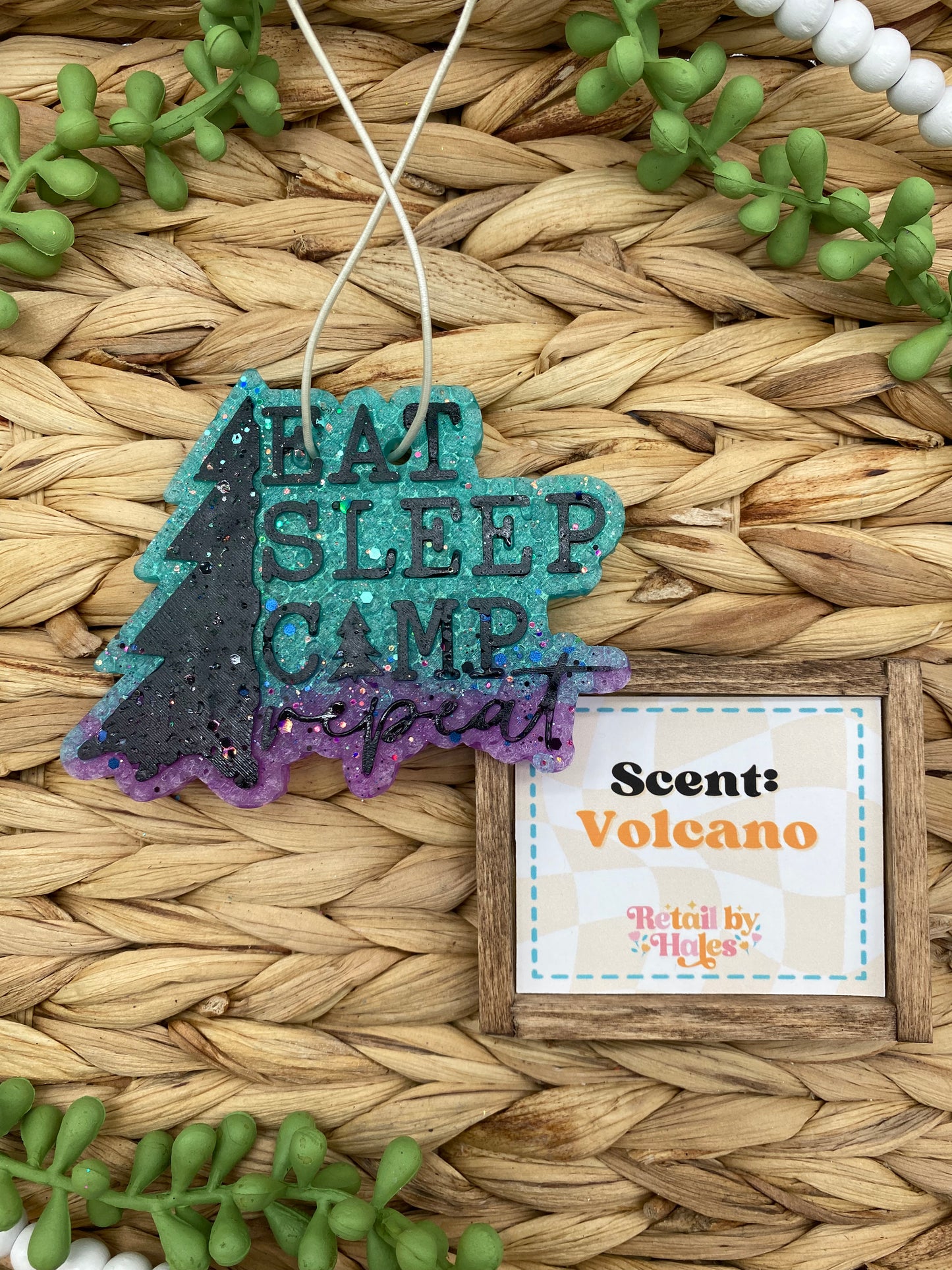 305- Eat Sleep Camp Repeat Summer - Volcano