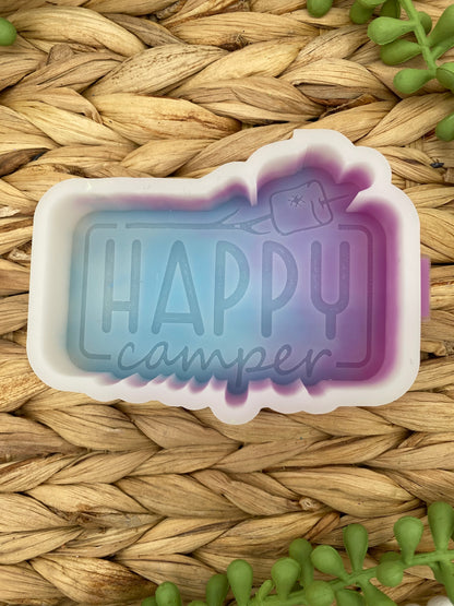 Happy Camper Marshmallow Roasting Stick Mold