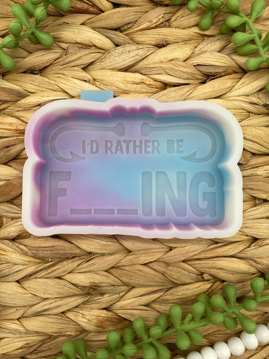 I'd Rather Be Fishing Mold