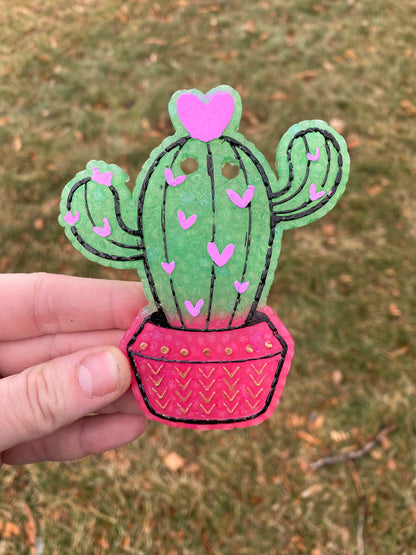 Heart Cactus Freshie