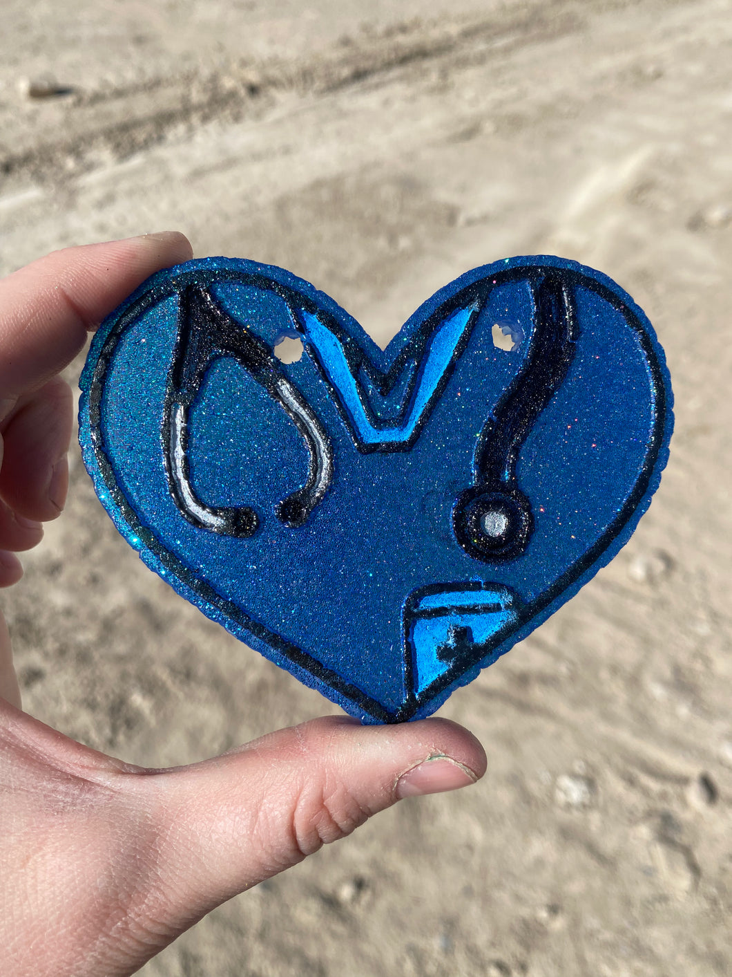 Scrub Heart Freshie
