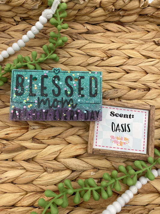 102- Blessed Mom - Oasis - mom, mother's day, Christian, Jesus