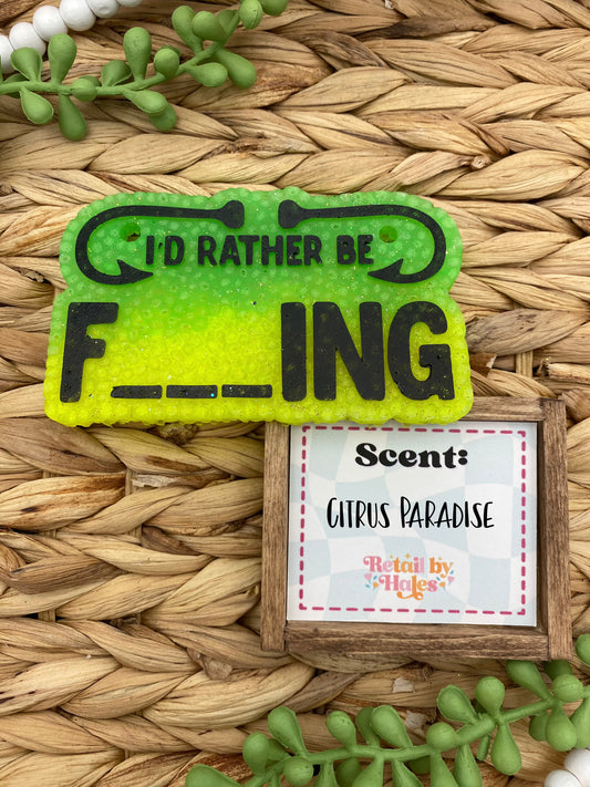 160- I'd Rather Be - Citrus Paradise - fishing, men, dad, father's day