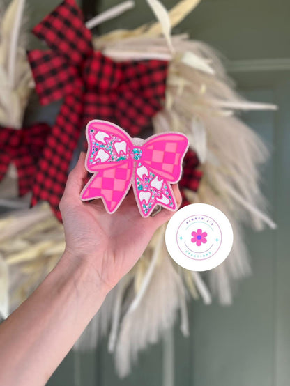 Dentist Bow Insert Freshie Mold