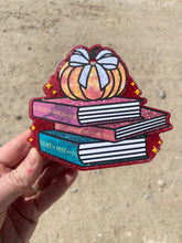 Load image into Gallery viewer, Pumpkin Book Stack
