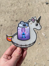 Load image into Gallery viewer, Unicorn Floaty with Can Freshie
