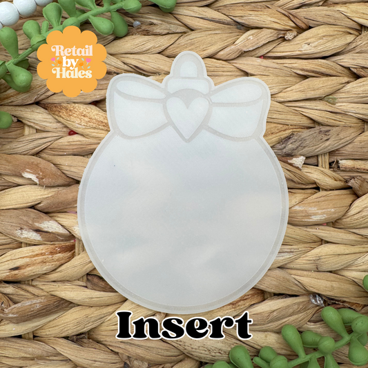 Cardstock Christmas Ornament Insert Mold