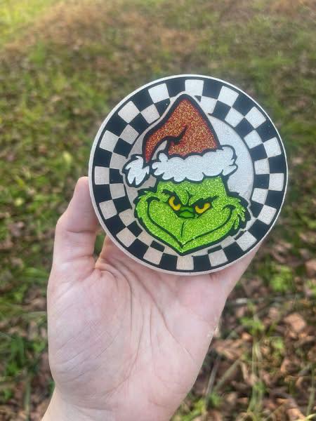 Grouch Round Insert for Circle Freshie Mold