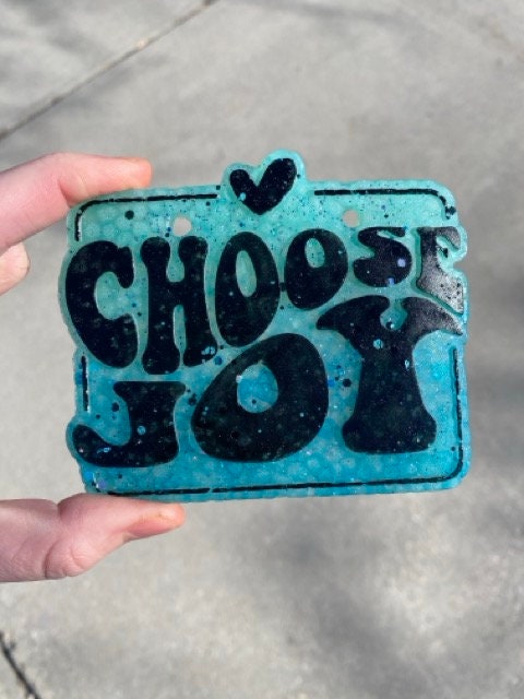 Choose Joy Freshie Silicone Mold, aroma bead molds, freshie making supplies, popular freshie molds, best selling freshies, bombass freshie