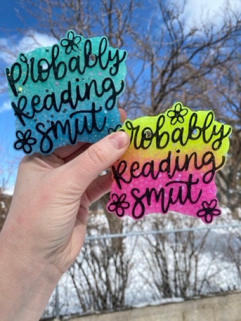 Probably Reading Smut Freshie Silicone Mold, aroma bead molds, freshie making supplies, popular freshie molds, best selling freshies, book