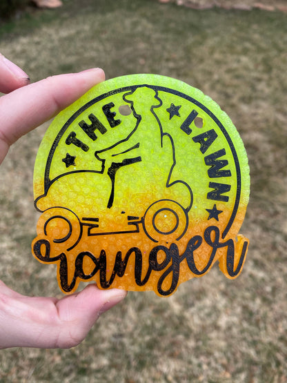 Lawn Ranger Freshie Silicone Mold, fathers day crafts, freshie making supplies, dad freshie supplies, husband freshie ideas, bestselling