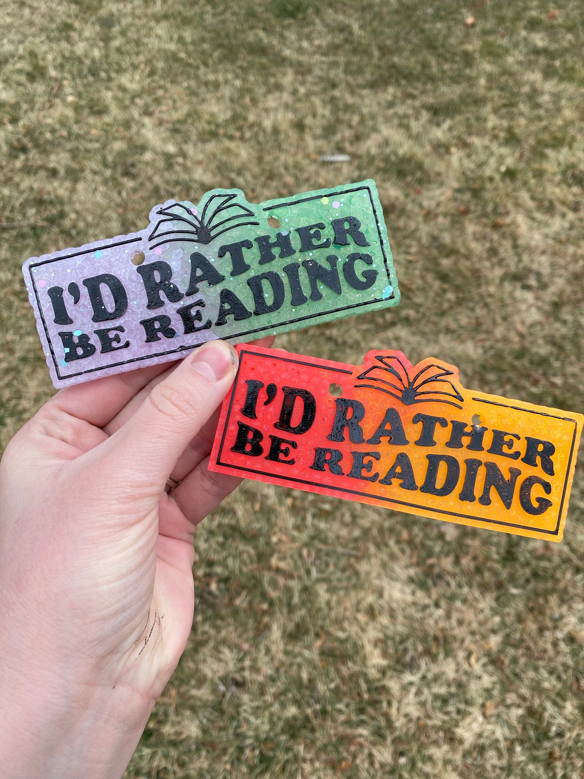 I'd Rather Be Reading Freshie Silicone Mold, aroma bead molds, freshie making supplies, popular freshie molds, best selling freshies, book