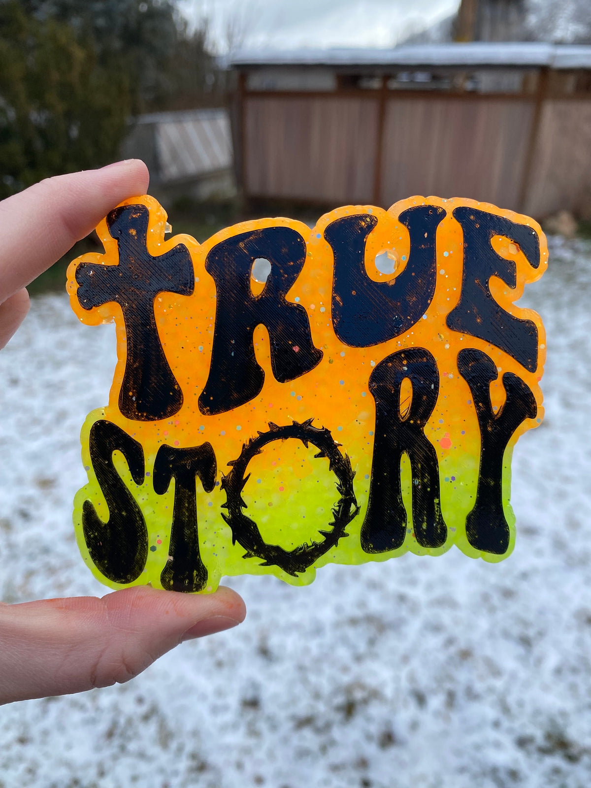True Story Freshie Silicone Mold, aroma bead molds, freshie making supplies, popular freshie molds, best selling freshies, Christian, Jesus