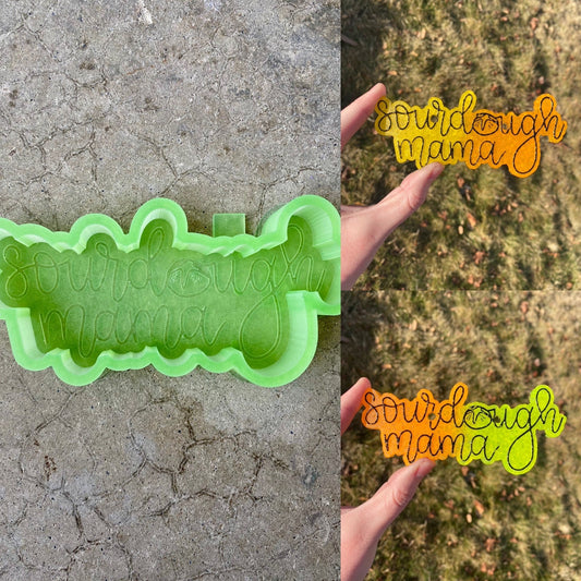 Sourdough Mama Freshie Silicone Mold, bread freshie, aroma bead molds, freshie making supplies, baker freshie molds, baking aromies