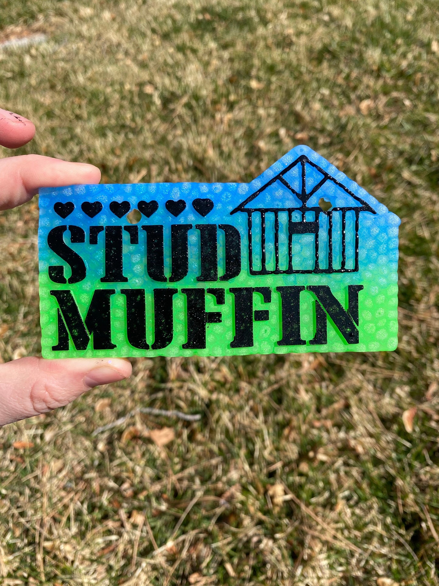 Stud Muffin Freshie Mold, freshie supplies for beginner, guy freshies, silicone baking mold, freshie mold for men, construction freshie mold