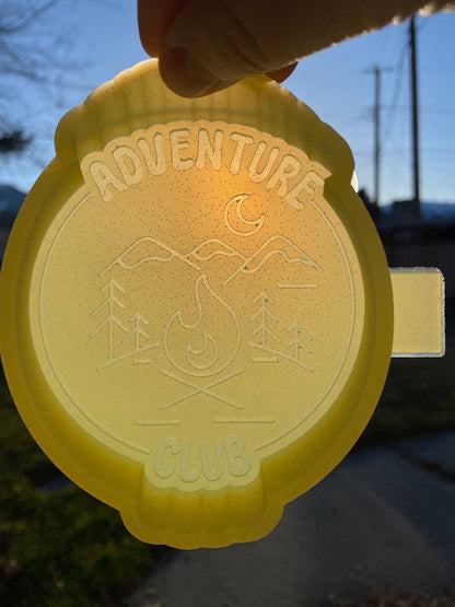 Adventure Club Freshie Silicone Mold, freshie making supplies, popular freshie, best selling freshies, summer freshies, camping outdoors