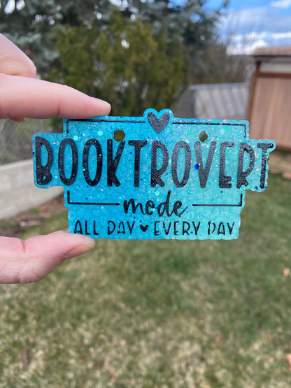 Introvert Book Freshie Silicone Mold, aroma bead molds, freshie making supplies, popular freshie molds, reader freshie molds, concrete mold