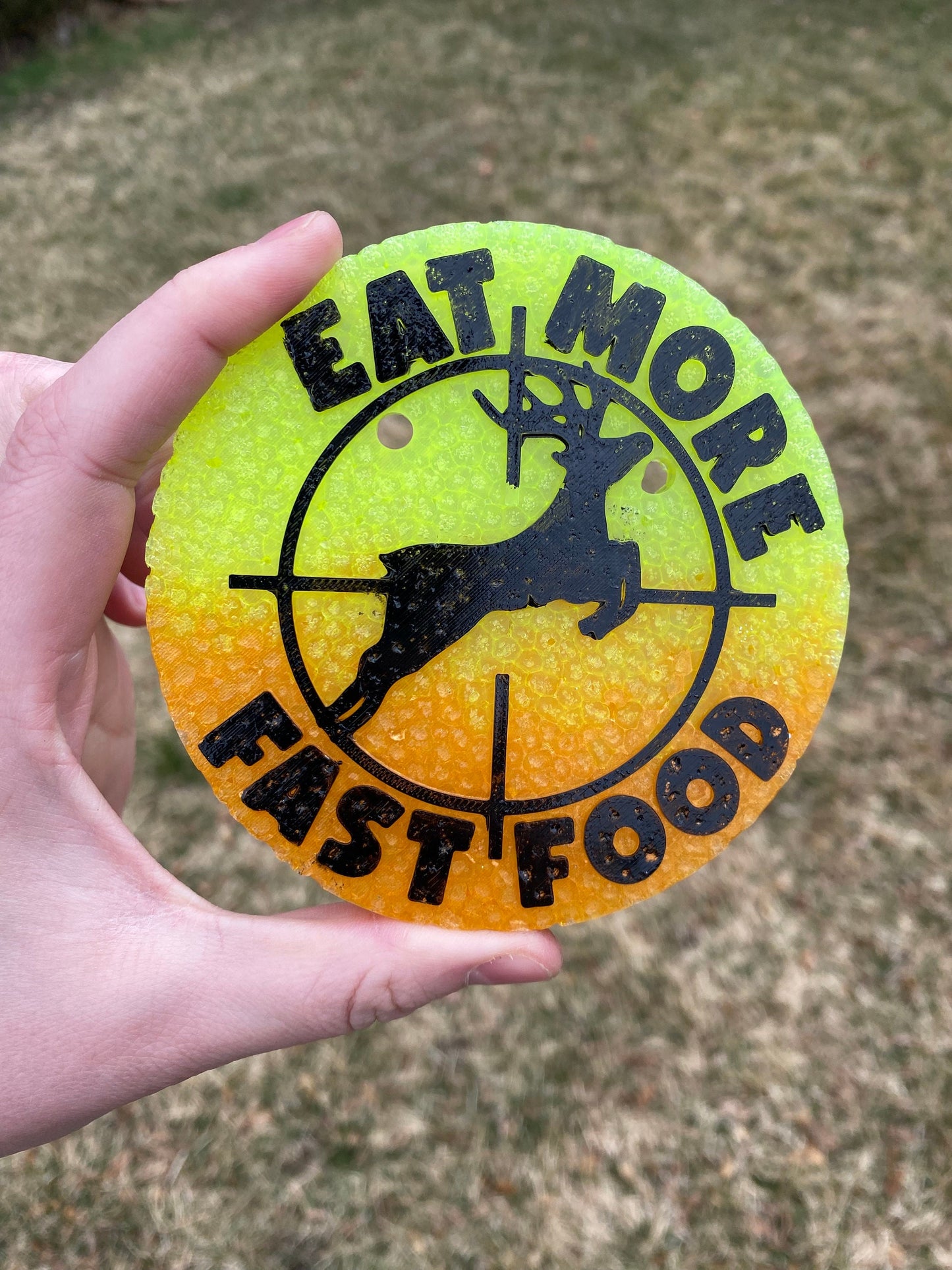 Eat More Fast Food Freshie Silicone Mold, fathers day,hunting freshie making supplies, husband freshie ideas, bestselling dad molds