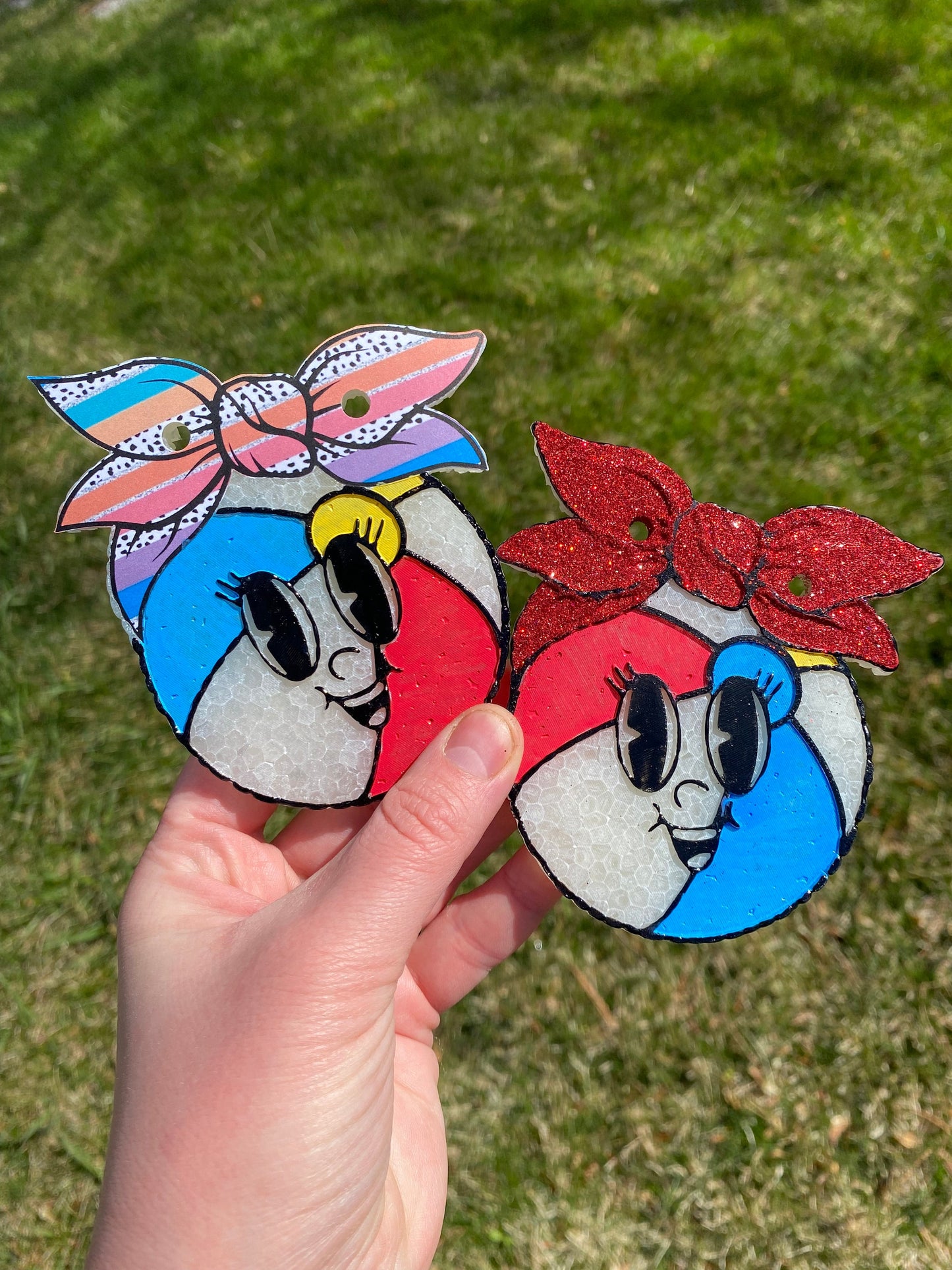 Beach ball with bow Freshie Silicone Mold, sport aroma bead molds, cardstock molds, best selling freshies, summer freshie molds, vacation