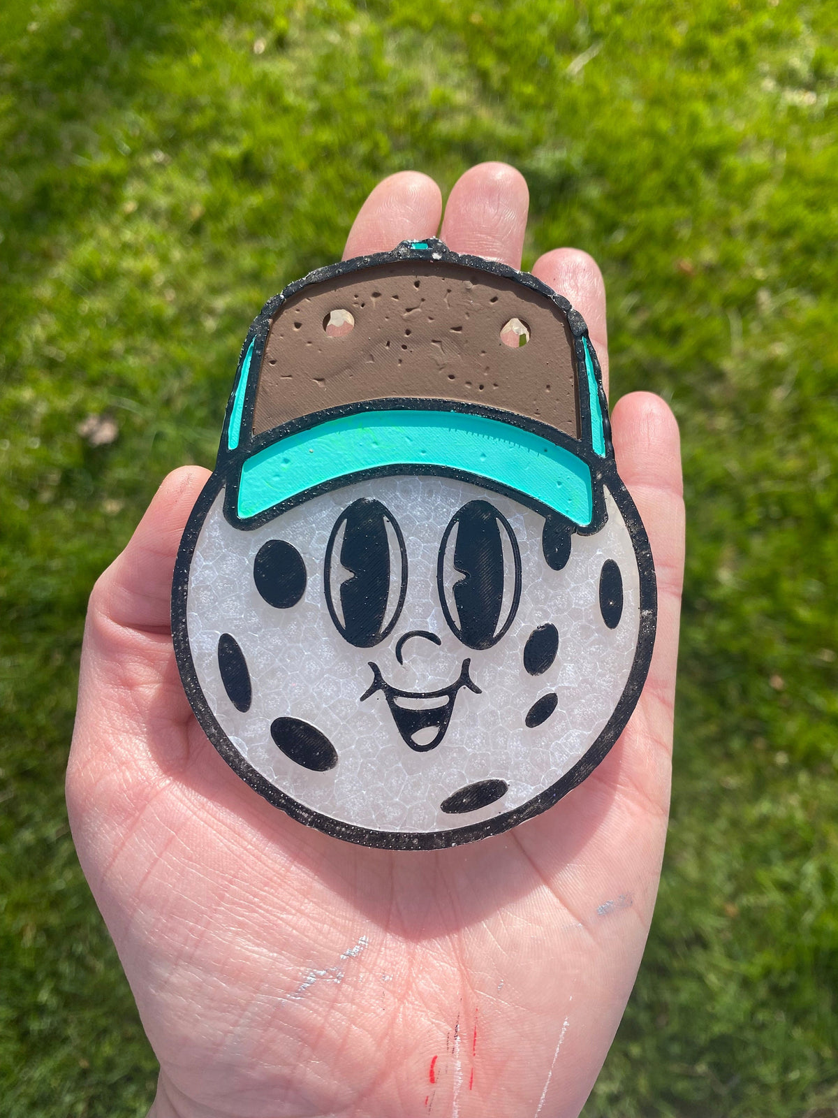 Pickleball Dad Mold, Cardstock Freshie Mold, Sport Silicone Mold, Pickleball Freshie Mold, Father's Day Silicone Molds, Freshie Mold for Him