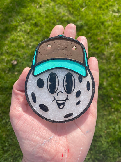 Pickleball Dad Mold, Cardstock Freshie Mold, Sport Silicone Mold, Pickleball Freshie Mold, Father's Day Silicone Molds, Freshie Mold for Him
