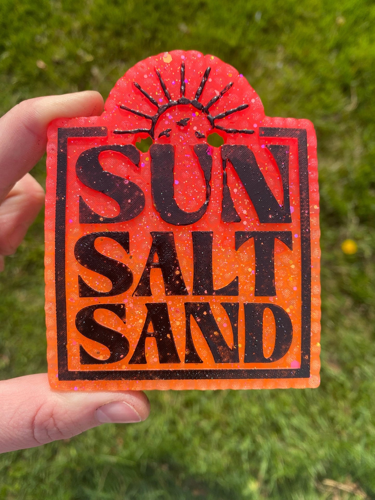 Sun Salt Sand Mold, Summer Freshie Molds, Sun Freshie Mold, Beach Silicone Mold, Easy Freshie Molds for Beginners, Popular Molds
