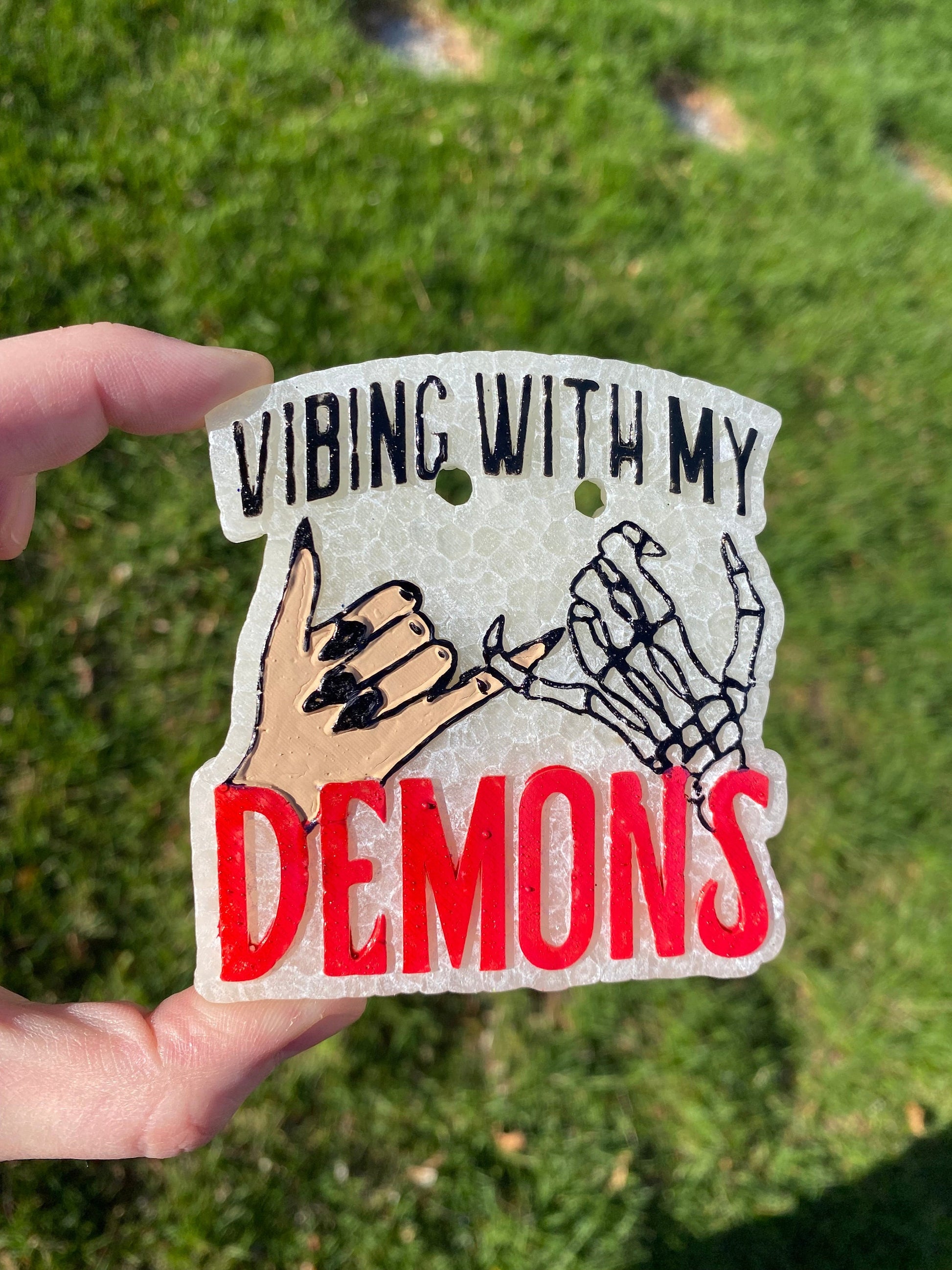Vibing with My Demons Mold