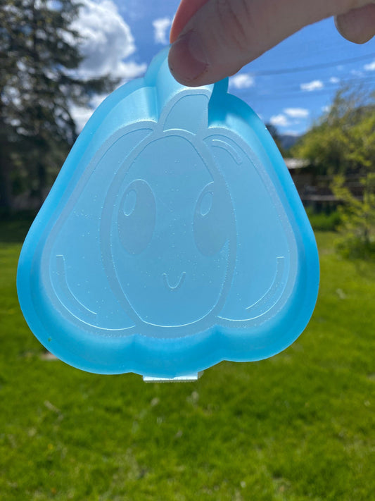 Smile Pumpkin Mold, Halloween Freshie Mold, Fall Freshie Mold, Ghost Silicone Mold, Funny Freshie Mold, Spooky Mold, Autumn silicone mold