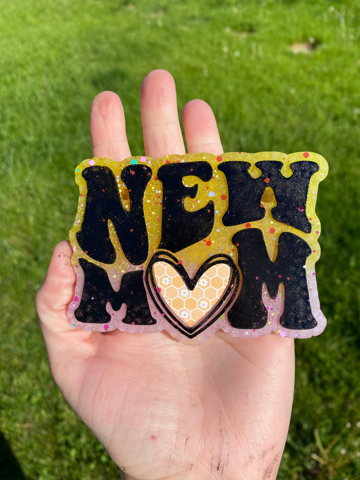 New Mom Mold, Pregnancy Freshie Mold, Mothers Day Freshie Mold, Pregnancy Announcement Freshie Mold, cardstock freshie mold
