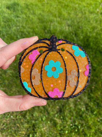 Flower Pumpkin Mold Floral