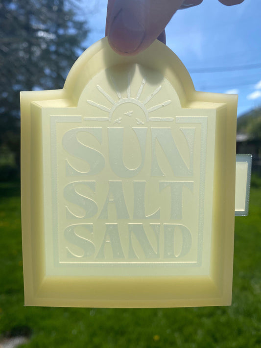 Sun Salt Sand Mold, Summer Freshie Molds, Sun Freshie Mold, Beach Silicone Mold, Easy Freshie Molds for Beginners, Popular Molds