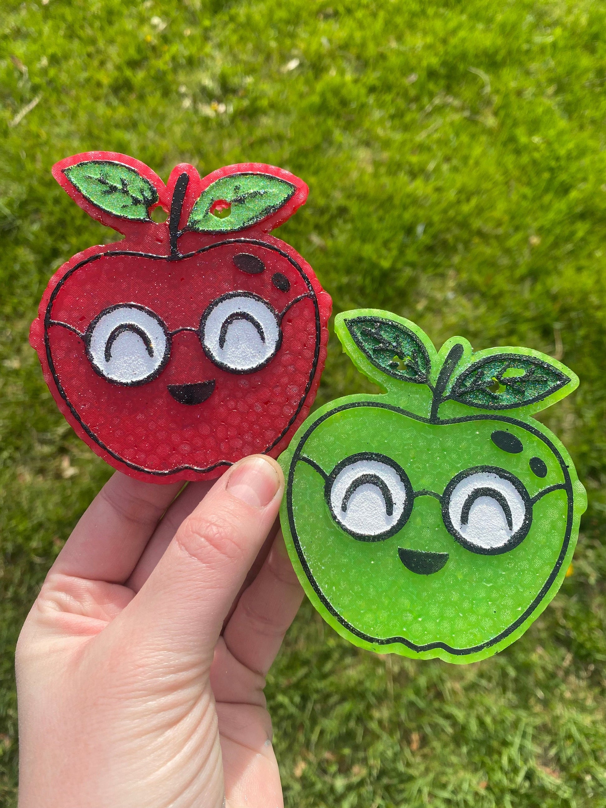 Teacher Apple Smile Mold, Teacher Gift Freshie Molds, Teacher Appreciation Week Freshie Mold, Apple Freshie Mold, Freshie Mold for Beginners