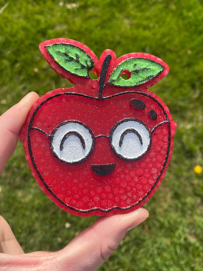 Teacher Apple Smile Mold, Teacher Gift Freshie Molds, Teacher Appreciation Week Freshie Mold, Apple Freshie Mold, Freshie Mold for Beginners