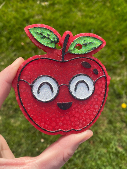 Teacher Apple Smile Mold, Teacher Gift Freshie Molds, Teacher Appreciation Week Freshie Mold, Apple Freshie Mold, Freshie Mold for Beginners