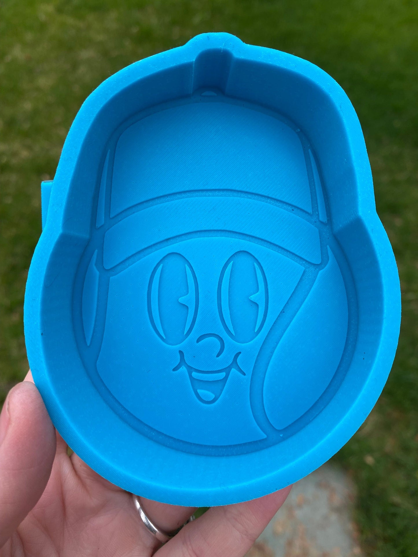 Tennis Ball Dad Mold, Cardstock Freshie Mold, Sport Silicone Mold, Tennis Freshie Molds, Father's Day Silicone Molds, Freshie Mold for Him