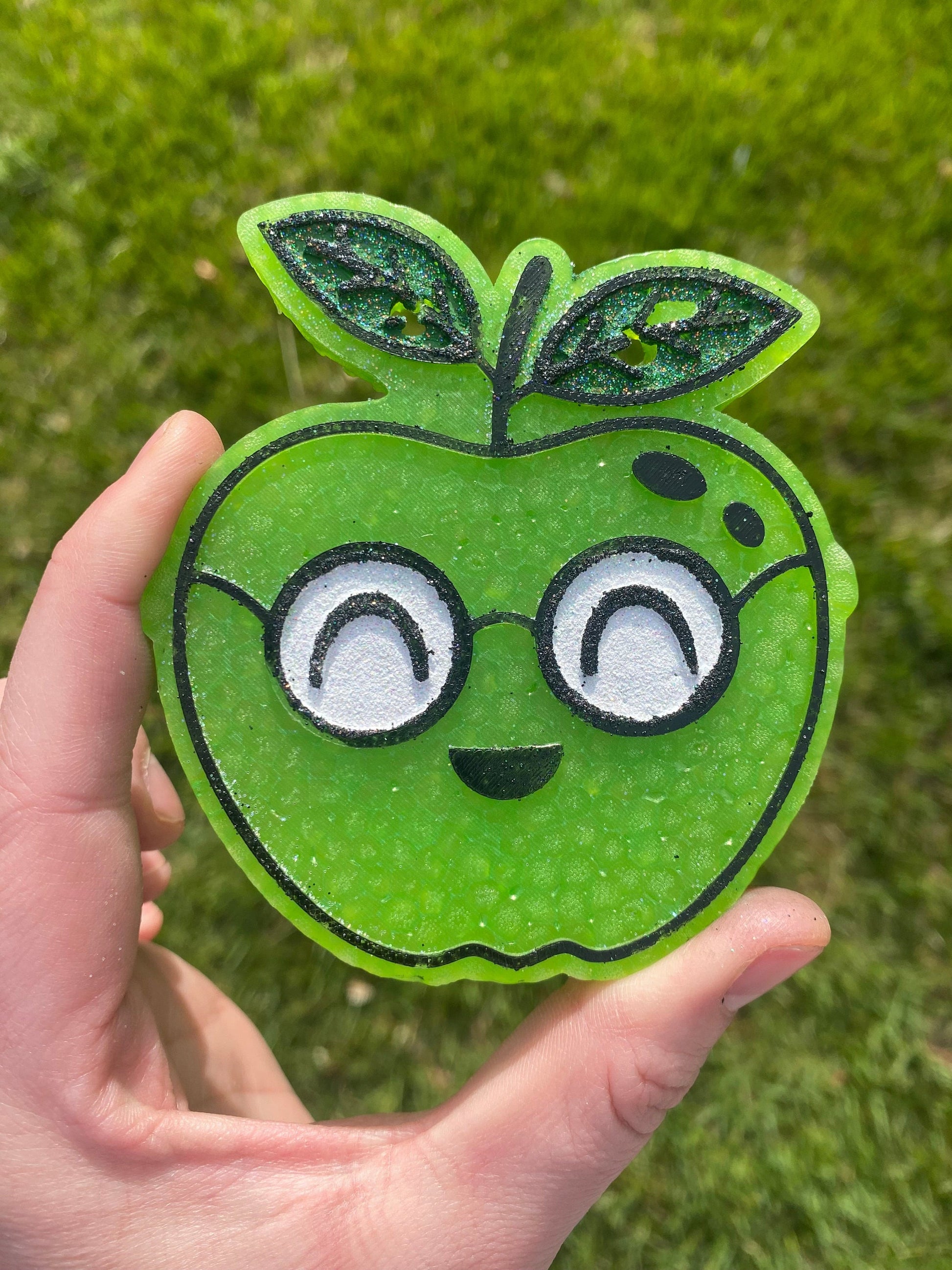 Teacher Apple Smile Mold, Teacher Gift Freshie Molds, Teacher Appreciation Week Freshie Mold, Apple Freshie Mold, Freshie Mold for Beginners
